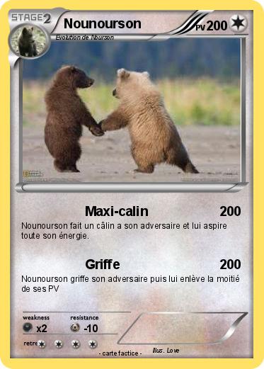 Pokemon Nounourson