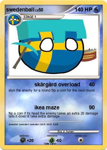 Pokemon swedenball