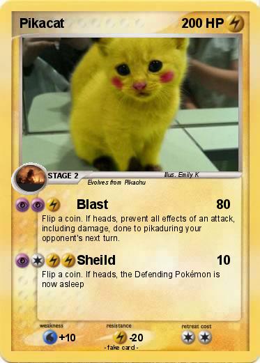 Pokemon Pikacat