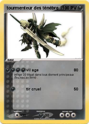 Pokemon tourmenteur des ténèbre