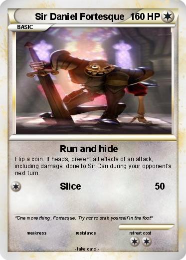 Pokemon Sir Daniel Fortesque