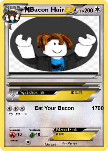 Pokemon Bacon Hair