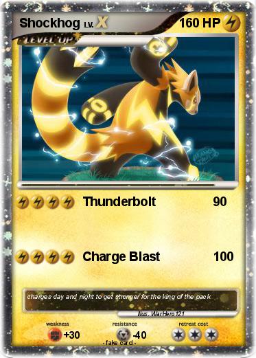 Pokemon Shockhog