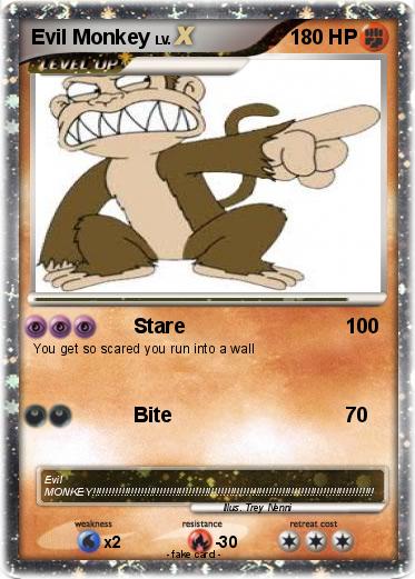 Pokemon Evil Monkey