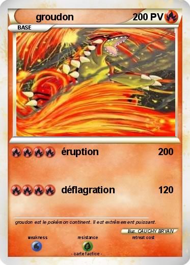 Pokemon groudon