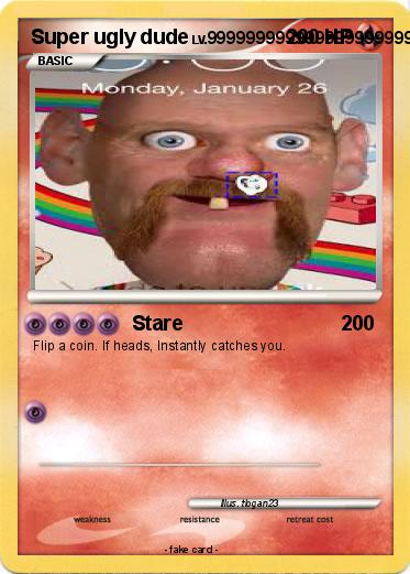 Pokemon Super ugly dude