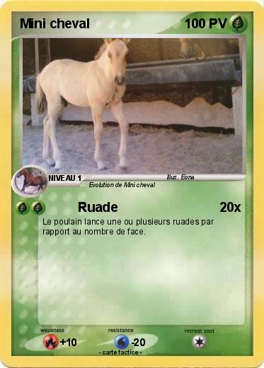 Pokemon Mini cheval