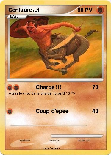 Pokemon Centaure