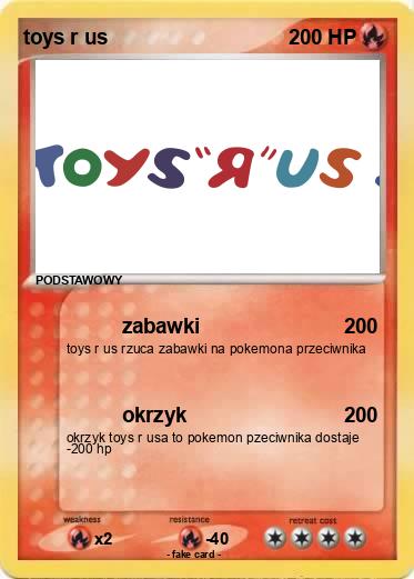 Pokemon toys r us