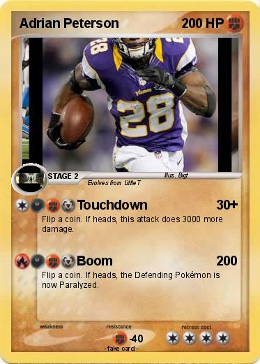 Pokemon Adrian Peterson