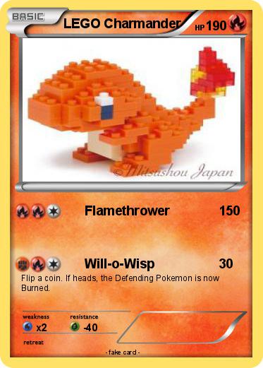 Pokemon LEGO Charmander