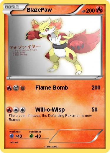 Pokemon BlazePaw