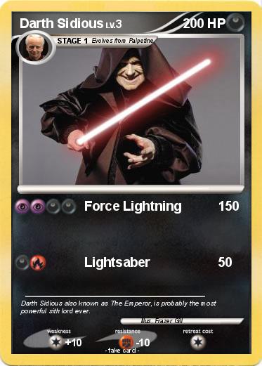 Pokemon Darth Sidious