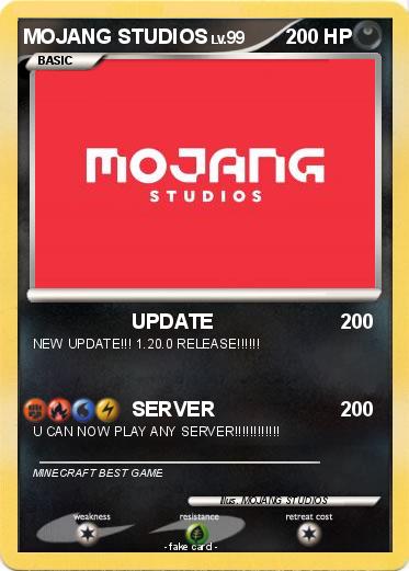 Pokemon MOJANG STUDIOS