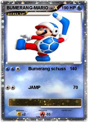 Pokemon BUMERANG-MARIO
