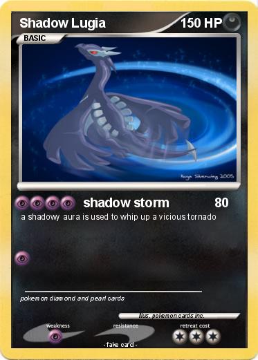 Pokemon Shadow Lugia