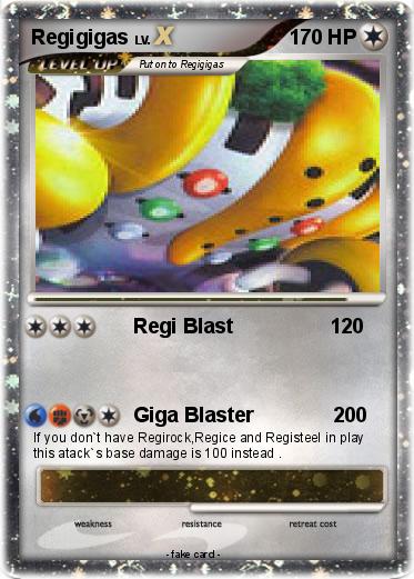 Pokemon Regigigas
