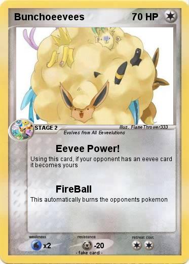 Pokemon Bunchoeevees