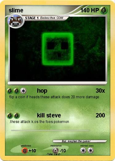 Pokemon slime