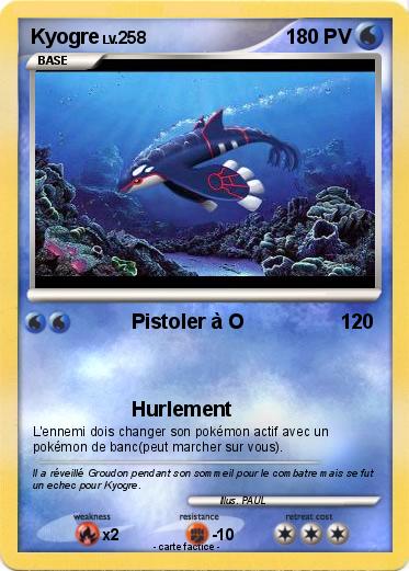 Pokemon Kyogre