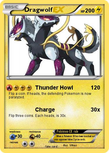 Pokemon Dragwolf
