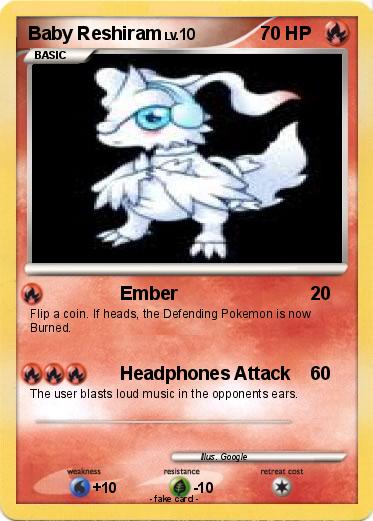 Pokemon Baby Reshiram