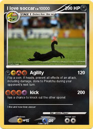 Pokemon I love soccar