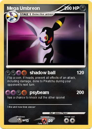 Pokemon Mega Umbreon