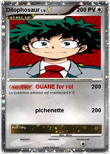 Pokemon Dilophosaur