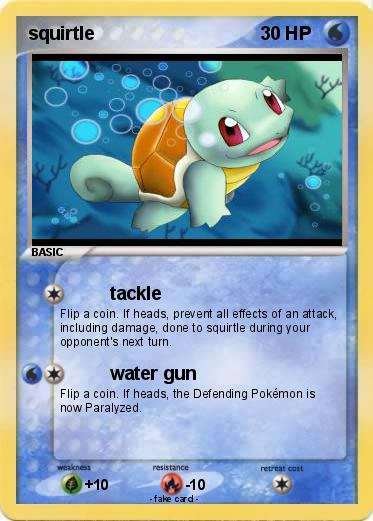 Pokemon squirtle