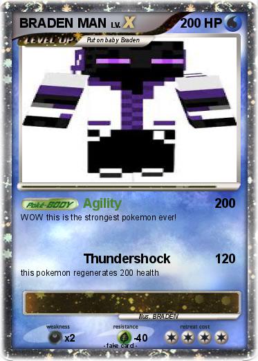 Pokemon BRADEN MAN