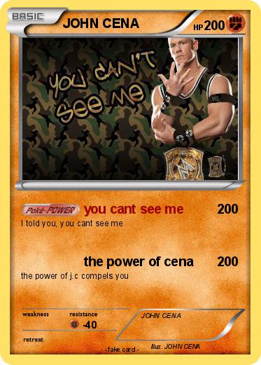 Pokemon JOHN CENA