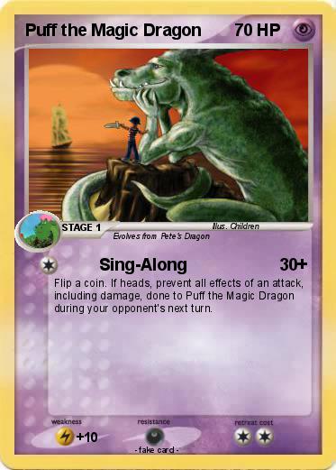 Pokemon Puff the Magic Dragon
