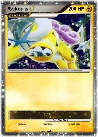 Pokemon Raikou