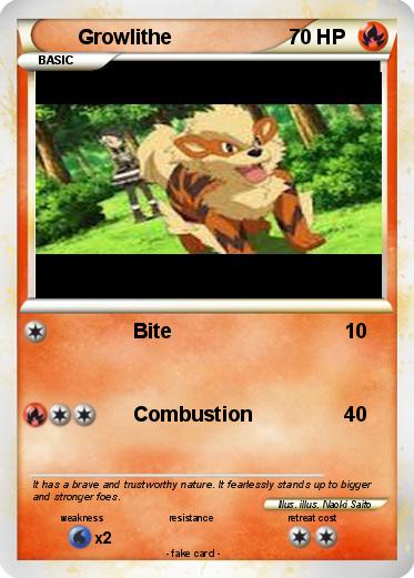 Pokemon Growlithe
