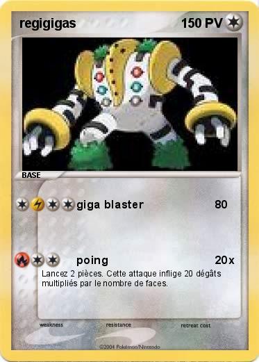 Pokemon regigigas