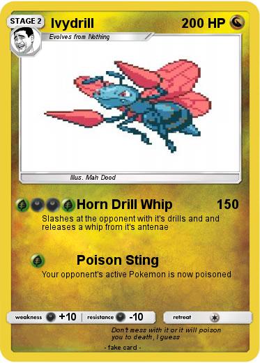 Pokemon Ivydrill