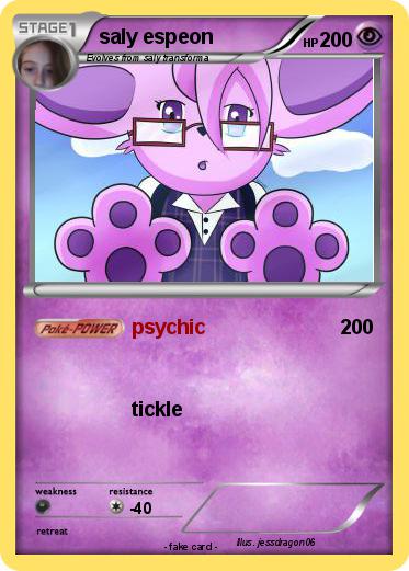 Pokemon saly espeon