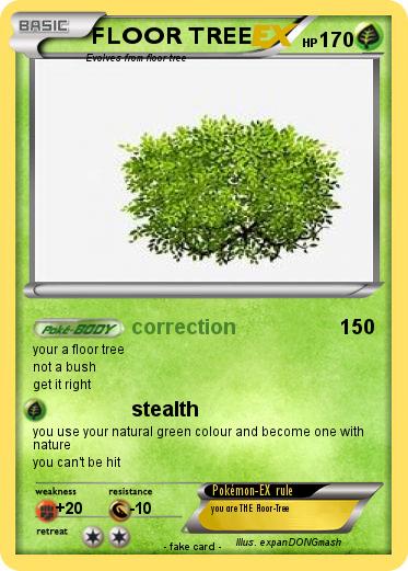 Pokemon FLOOR TREE