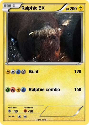 Pokemon Ralphie EX