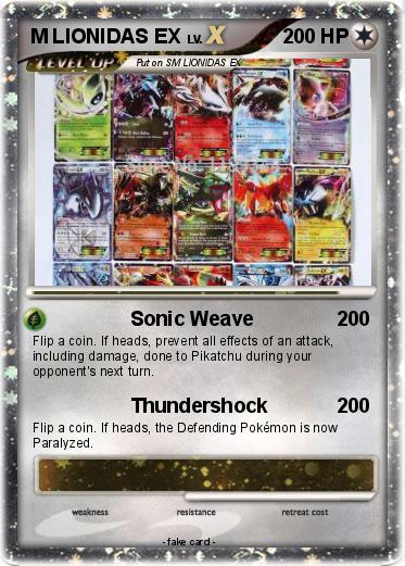 Pokemon M LIONIDAS EX