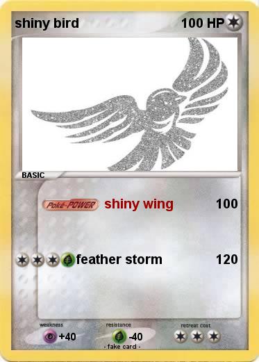 Pokemon shiny bird
