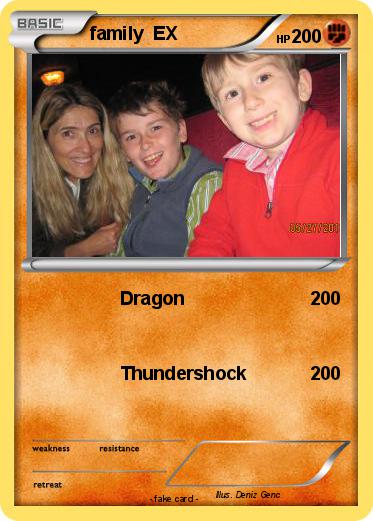 Pokemon family  EX