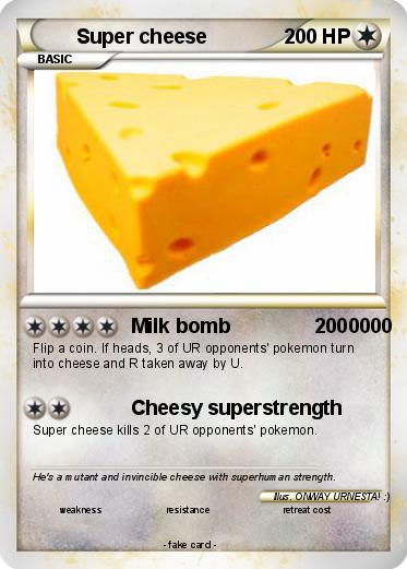 Pokemon Super cheese