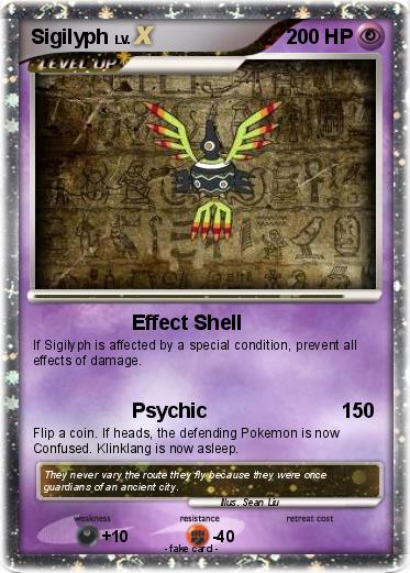 Pokemon Sigilyph