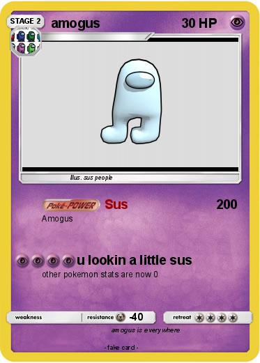 Pokemon amogus