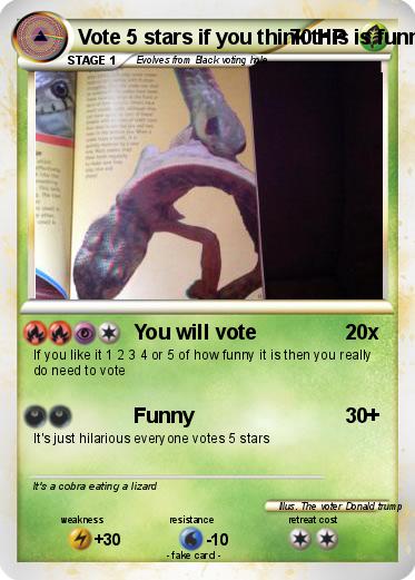 Pokemon Vote 5 stars if you think this is funny