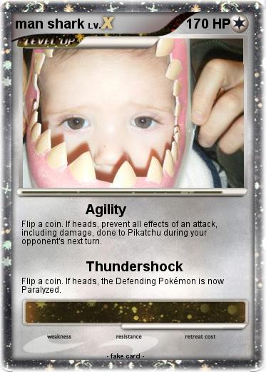 Pokemon man shark