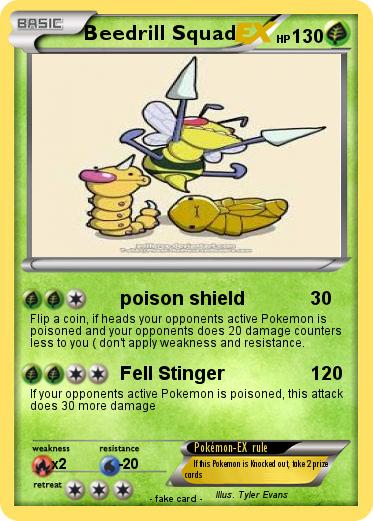 Pokemon Beedrill Squad
