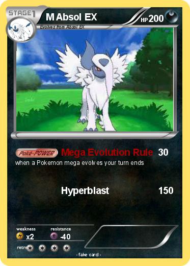 Pokemon M Absol EX